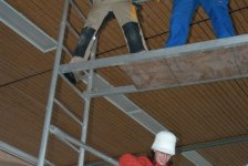 Aufbau Prunksitzung 2010