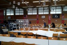 Aufbau Prunksitzung 2012